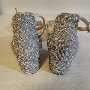 Betsey Johnson Rhinestone Heels